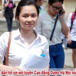 Hồ sơ xét tuyển Cao đẳng Dược Hà Nội năm 2017 gồm những gì?