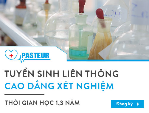 Trường Cao đẳng Y Dược Pasteur thông báo tuyển sinh Liên thông Cao đẳng Xét nghiệm Hà Nội năm 2018
