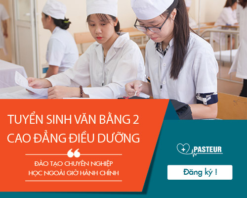 Trường Cao đẳng Y Dược Pasteur đào tạo Văn bằng 2 Cao đẳng Điều dưỡng chuẩn Bộ Y tế