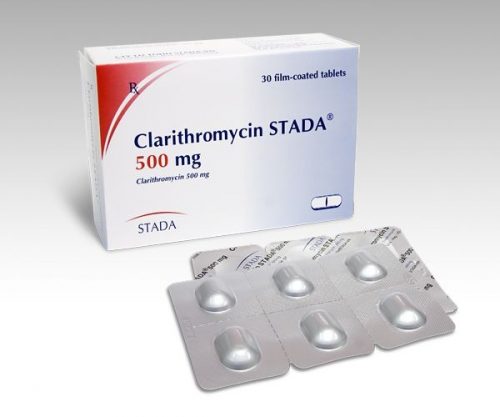  Thuốc Clarithromycin 500mg