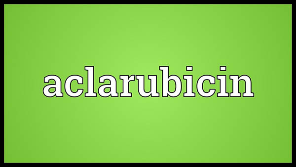 Cẩm nang thuốc Aclarubicin cho người dùng